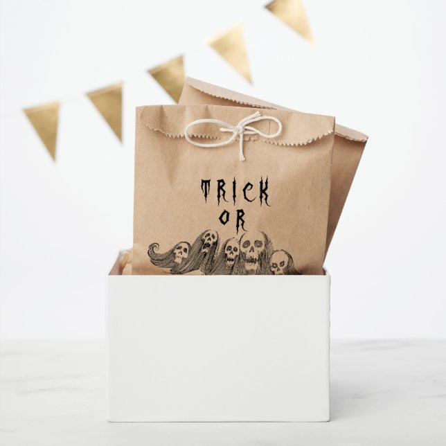 Trick or Treat Witches Favour Bags (Party)