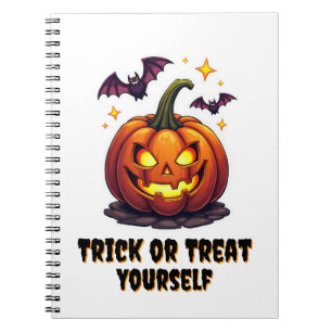 Trick or Treat Yourself Halloween Notebook