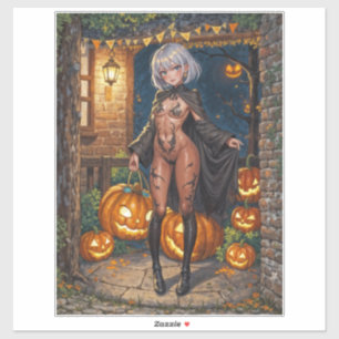 Trick or Treater, Brave Halloween Costume Girl