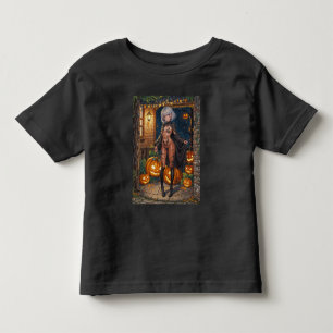 Trick or Treater, Brave Halloween Costume Girl Toddler T-Shirt