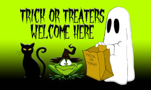 Halloween Welcome Signs Zazzle Uk