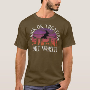 Trick or Treating Fort Worth Texas - Spooky Hallow T-Shirt