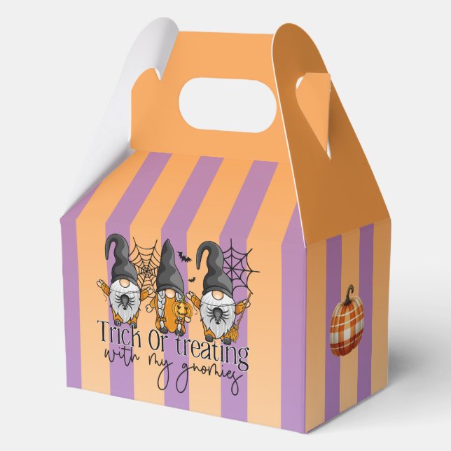 Trick or Treating Paper Favour Box, Gable 4x2.5x5 Box (Front)