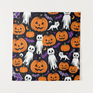 Trick-Or-Treating  Tapestry