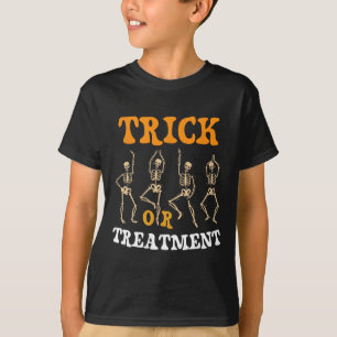 Trick Or Treatment Physical Therapy Skeleton Pt Ha T-Shirt