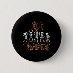 Trick Or Treatment Pt Physical Therapy Therapist H 6 Cm Round Badge