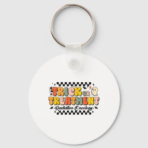 Trick Or Treatment Radiation Oncology Halloween 1 Key Ring
