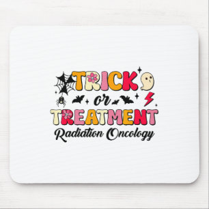Trick Or Treatment Radiation Oncology Halloween Mouse Mat