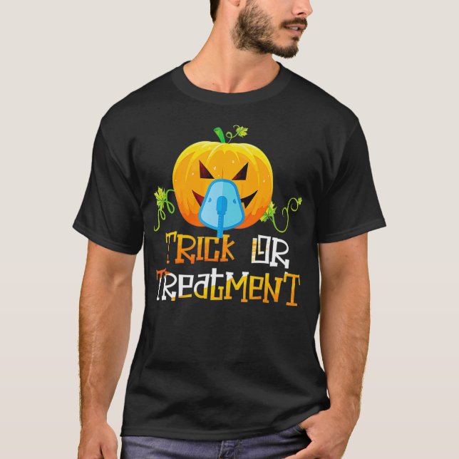 Trick Or Treatment  Respiratory Therapist  2020 T-Shirt (Front)