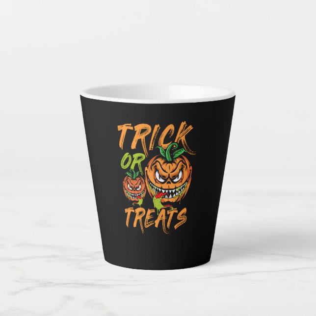 Trick or Treats Latte Mug (Front)
