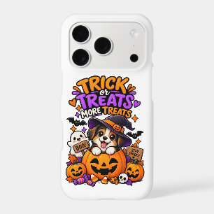 Trick or Treats More Treats Halloween Puppy iPhone