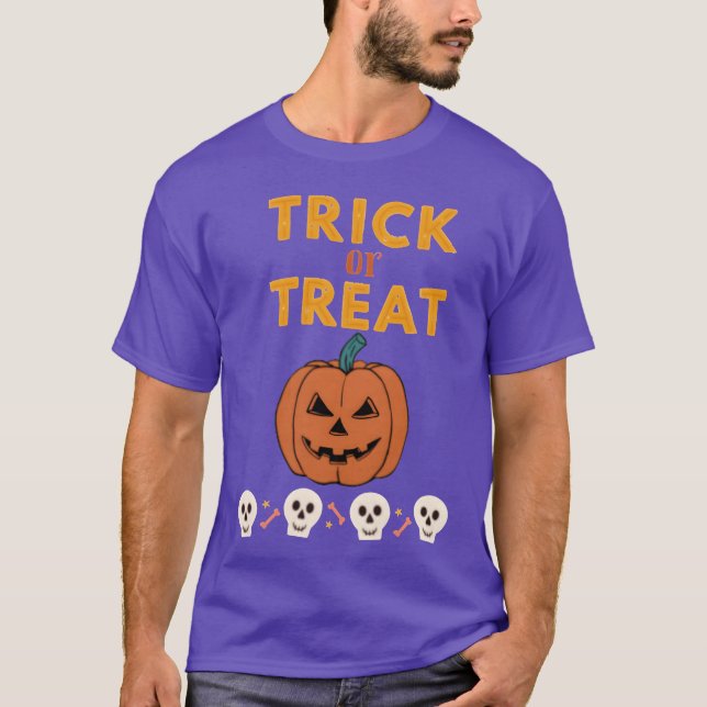 Trick or treteat vintage T-Shirt (Front)