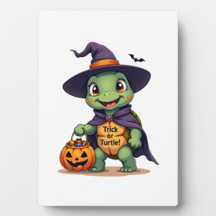 Trick-or-Turtle Plaque