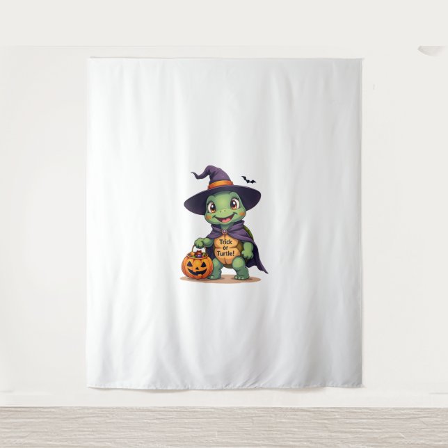 Trick-or-Turtle Tapestry (Front)