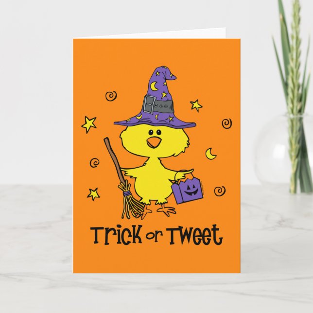 Trick or Tweet Card (Front)