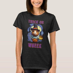 Trick Or Wheek Guinea Pig Halloween T-Shirt