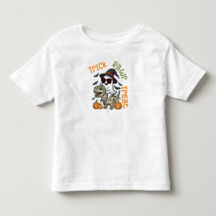 Trick Rawr Treat Dinosaur Kids Toddler T-Shirt