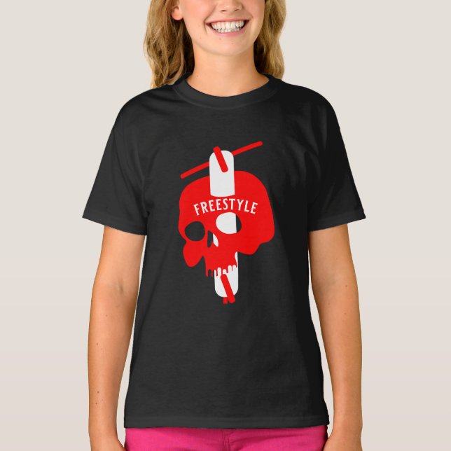 Trick Scooter Rider T-Shirt (Front)
