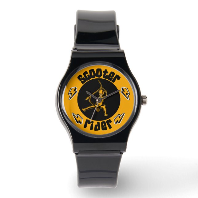 Trick Scooter Rider Watch (Front)
