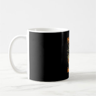 Trick Treat and Feral Cute Halloween Coffee Mug
