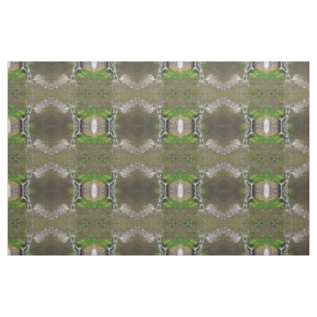 Trickling Waterfall Bubbling Water Fabric (Fat Quarter)