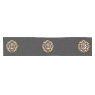 Tricks and Treats Mandala Table Runner