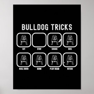 Tricks - Fun Bulldog Training Fails  Poster