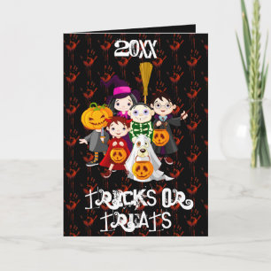 Tricks or Treats Card