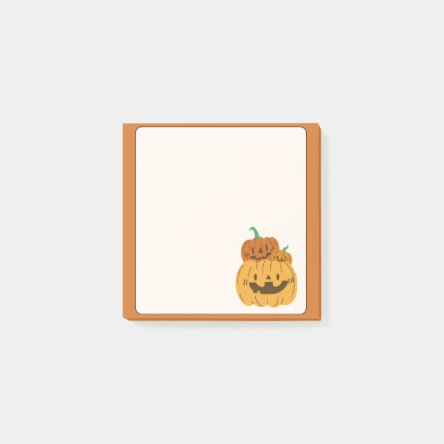 Tricks & Scribbles: Halloween Collection Post-it Notes (Front)