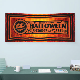 Tricks & Treats Halloween Banner