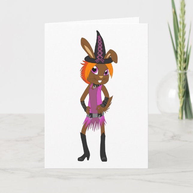 Tricksy Rabbit Card (Front)