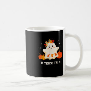 Trico Tri Cute Halloween Spooky Mexican Ghost Span Coffee Mug