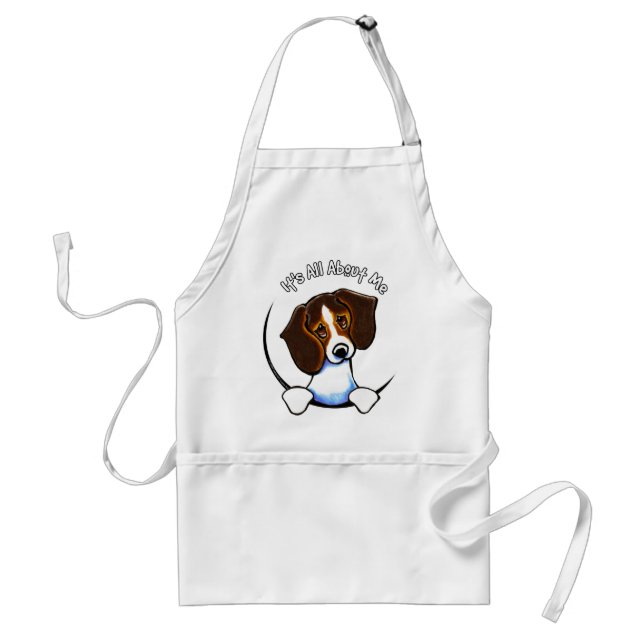 Tricolor Beagle Its All About Me Standard Apron (Front)