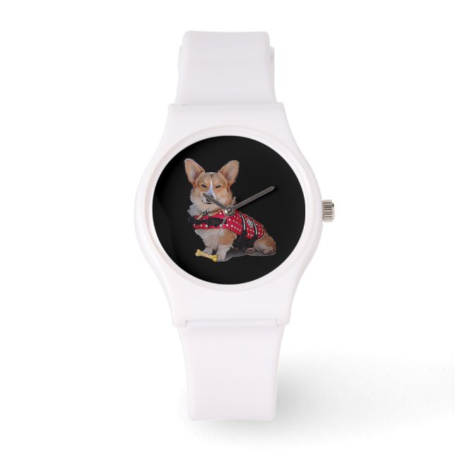 Tricolor Corgi Watch (Front)