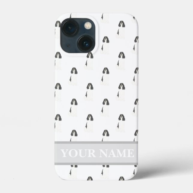 Tricolor English Springer Spaniel  Case-Mate iPhone Case (Back)