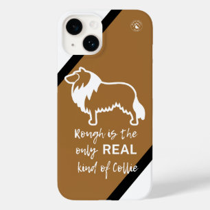 Tricolor Rough Collie Apple iPhone 14 Case-Mate iPhone 14 Case