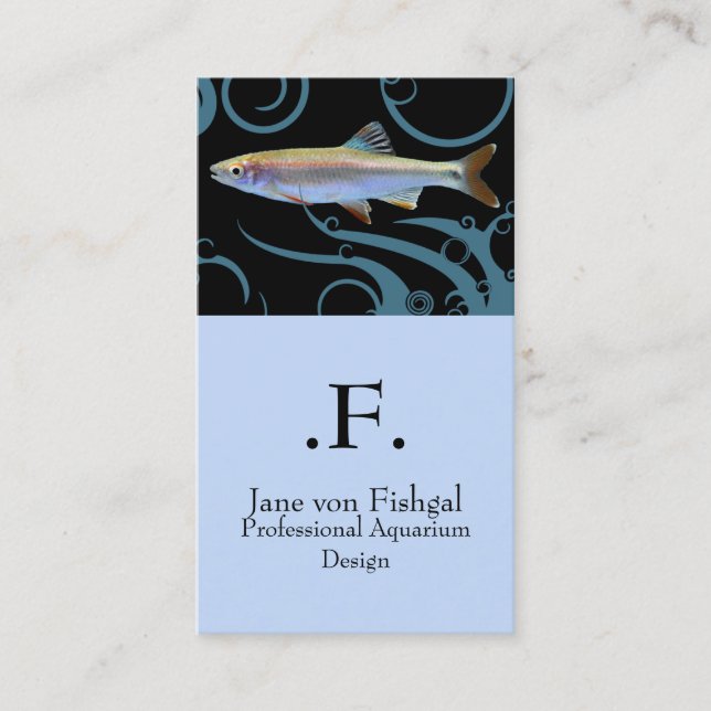 Tricolor Shiner Business Card (Front)