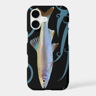 Tricolor Shiner with Stylised Waves