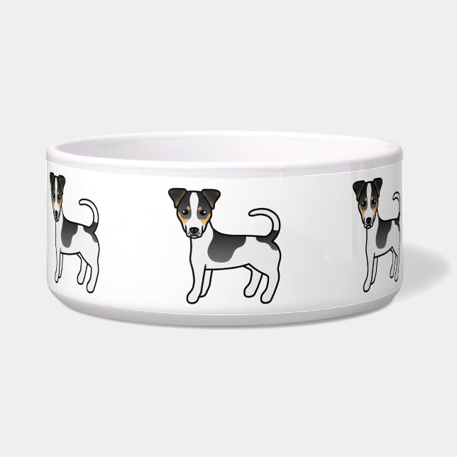 Tricolor Smooth Coat Jack Russell Terrier Dogs (Front)