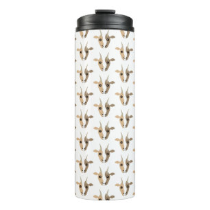 Tricolored Goats on Tumbler