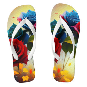 Tricolour Roses, Flip Flops