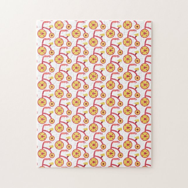 tricycle jigsaw puzzle (Vertical)
