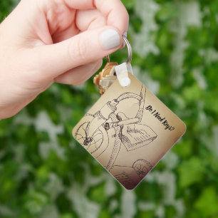 Tricycle Keychain