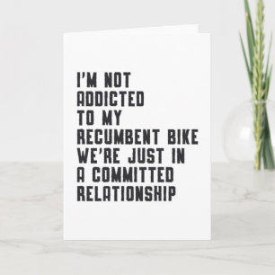 Tricycle Triker Recumbent Bike Trike Vintage Retro Card