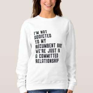 Tricycle Triker Recumbent Bike Trike Vintage Retro Sweatshirt