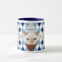 Trident the Cat Argyle Coffee Mug_01