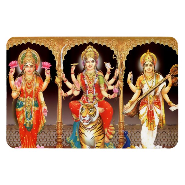 Tridevi Magnet - Version 2 (Horizontal)