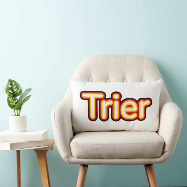 Trier Deutschland Germany Lumbar Cushion (Chair)