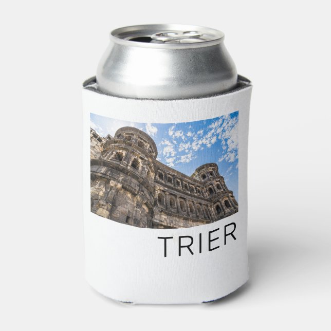 Trier Porta Nigra Rhineland Palatinate Germany  Can Cooler (Can Front)