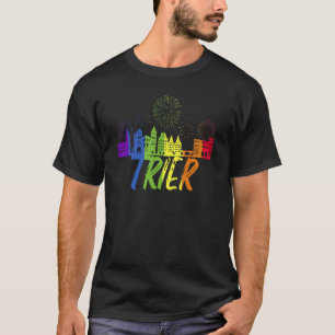 Trier Pride Skyline  Pride Parade Trier T-Shirt